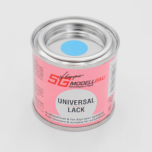 Universallack blau, kraftstoffbeständig, Styropor® geeignet 100ml Best.-Nr. 921.3 SG Modellbau Stefan Graupner