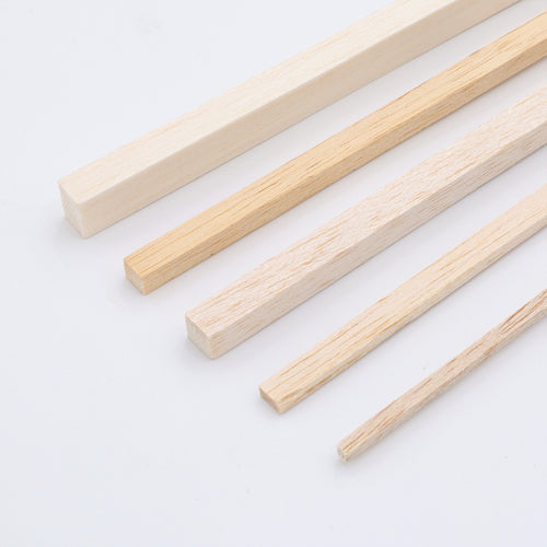 Balsa Vierkantleisten 5x10mm, Länge: 1.000mm, VE 1 Stck., Best.-Nr. 661.5x10 Graupner Modellbau