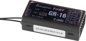 GRAUPNER Empfänger GR-16 2,4 GHZ HoTT Best.-Nr. 33508 Graupner RC Shop