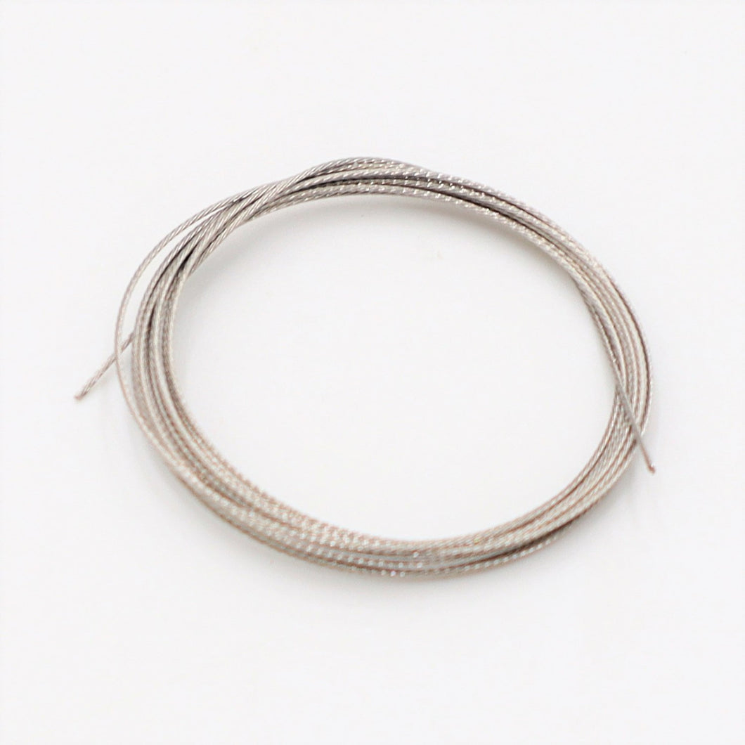 Fesselflug-Flügelleine, Edelstahl-Kabel geflochten 0.53mm x 1,2m (1 Stk. ) Best.-Nr. SIGSH446 Graupner Modellbau