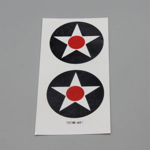 SIG 2-1/4 IN USAAC Stars Decals Ø6cm (Inhalt 1 Stk.) Best.-Nr. SIGDCM401 Graupner