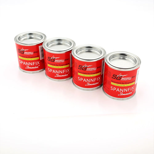 Spannfix Immun farblos 1000ml (4x250ml) kraftstoffbeständig Best.-Nr. 1408.1000 Graupner Modellbau